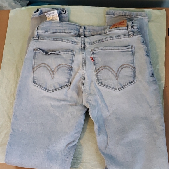 Levi's Skinny Jeans Size 3 W26 L32 - Picture 4 of 6